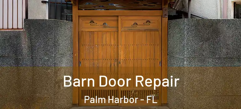  Barn Door Repair Palm Harbor - FL