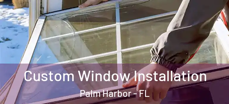  Custom Window Installation Palm Harbor - FL