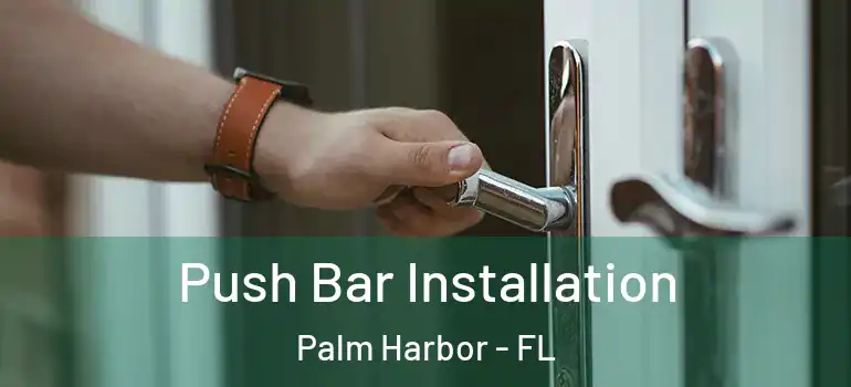  Push Bar Installation Palm Harbor - FL