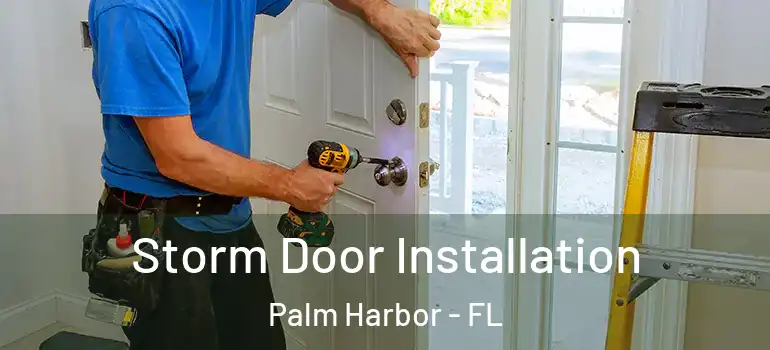  Storm Door Installation Palm Harbor - FL