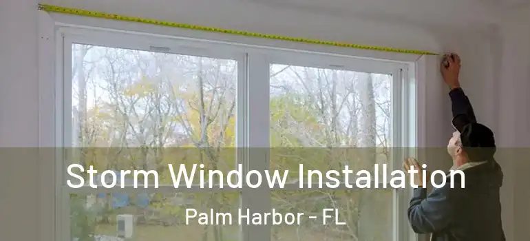  Storm Window Installation Palm Harbor - FL